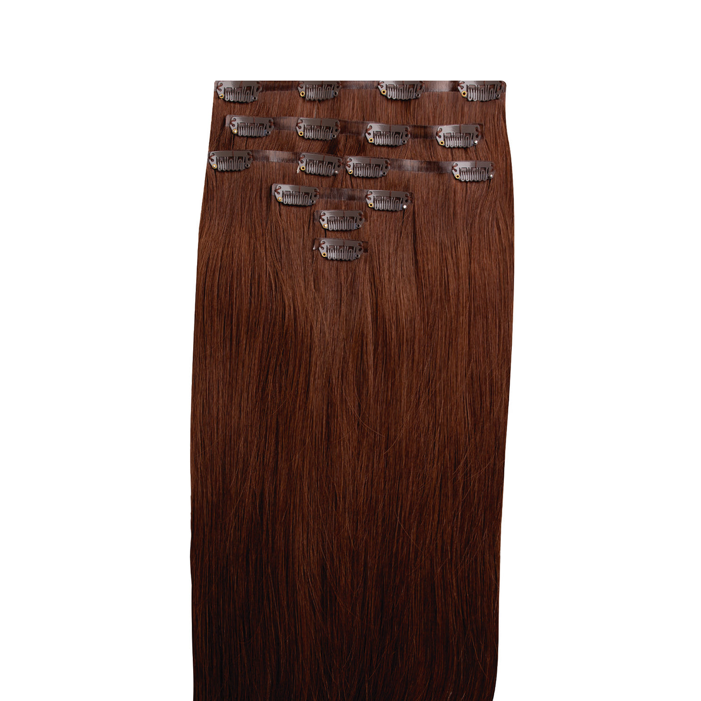 Silk Hair® Remy Vírgen 40 cm - Chocolate Brown